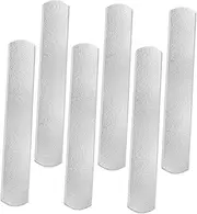 6pcs Weight Training Steel Plates Running Weight Fitness Weight Equipment Exercise Weight Accessory Body Building Accessory Weighted Strip Fitness Equipment Stainless Steel Yardwe