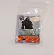 D&D Dice Masters Battle for Faerun * HALF-ORC FIGHTER * CUR RARE Set + 4 Dice