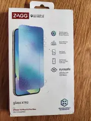 ZAGG Invisible Shield Glass XTR2 Screen Protector FOR iPhone 14 PLUS/ 13 PRO MAX