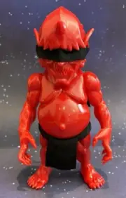 Restore Debris 2013 6.7” Blank Red Demon Vinyl Tokyo Japan Sofubi Figure Doll