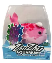 Zhu Zhu Aquarium Pet Pink Fish Lorelei Narwhal Motorized Interactive No Water