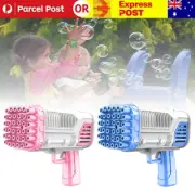 36Holes Bubble Gun Bubble Bazooka Gun Rocket Launcher Bubble Machine Kid Outdoor