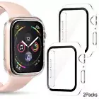 Bumper Case For Apple Watch Series 6/5/4/SE40/44mm Full Screen Protector Glass