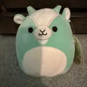 Kellytoy Squishmallows Palmer The Green Billy Goat 4.5" Stuffed Plush Toy