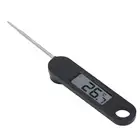 Digital Meat Thermometer LCD Display IP67 Water Proof Kitchen Food Thermomet DOB