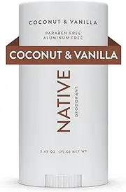 Native Deodorant Contains Naturally Derived Ingredients, 72 Hour Odor Control | Deodorant for Women and Men, Aluminum Free with Baking Soda, Coconut Oil and Shea Butter | Coconut & Vanilla