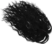 HONMEET Synthetic Wig for Elderly Women Short Curly Hair Piece Natural Hair Wig Comfortable and Easy to Wear