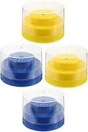 Baluue Nail Drill Bit Holder Case 60 Holes Nail Drill Bits Organizer Portable