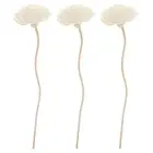 3 Pcs Aromatherapy Rattan Flower Diffuser Sticks Dried Floral Fragrance