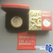 2012 $1 YEAR OF THE DRAGON 1oz SILVER PROOF COIN PERTH MINT
