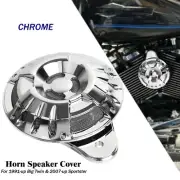 CHROME Horn Speaker Cover Fit For Harley Big Twin 1991-2023 Sportster 2007-2023