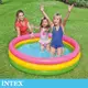 【INTEX】圓型三環游泳池147x33cm(275L)適用2歲+ 15120510(57422NP)