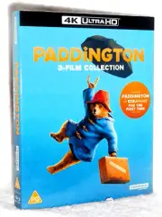 Paddington 3-Movie Collection (4K/Blu-ray, 2025, 3-Disc) NEW heartwarming comedy