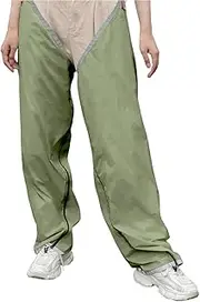 [Generic] Lightweight Rain Pants,Reflective Waterproof Rain Pants - Outdoor Travel Supplies, Multipurpose Rain Pants for Camping