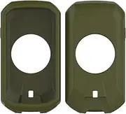 Flexible Silicone Case For Garmin Edge 1050, Lightweight Silicone Case Cover, Black (Only Case)(Green)