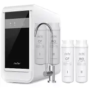 SimPure Under Sink 600GPD 7-Stage Reverse Osmosis Water Filter System +CF+RO Set