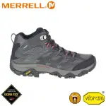 【MERRELL】男 MOAB 3 MID GORE-TEX中筒防水登山鞋 寬楦《深灰》ML035785W/越野鞋(悠遊山水+)