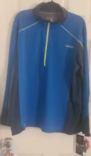 Cabelas Mens Windstopper 2xl 1/4 Zipper Pull Over