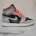 TOP AIR JORDAN 1 AJ1 高中性灰色 HYPER CRIMSON 44