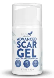 6/25 ADVANCED SCAR GEL FOR SURGICAL SCARS REDUCES APPERANCE OF KELOID SCARS