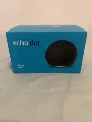 Amazon Echo Dot 4th Gen 2020 Smart Speaker with Alexa WiFi Bluetooth Charcoal