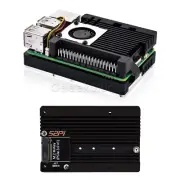 Armor Case with M.2 M-key PCIe 3.0 x1 adapter NVMe SSD for Raspberry Pi 5