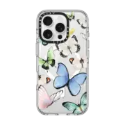 iPhone 16 Pro Clear Case MagSafe Compatible Butterflies