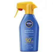 NIVEA Protect & Moisture Moisturising Sunscreen Lotion SPF50+ 300ml