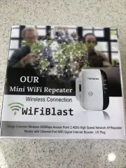 WifiBlast Our Mini Wifi Repeater Wireless Signal Booster New