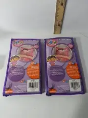 Nick JR DORA the Explorer Boots Pillow Sham Case Satin Polyester Standard Sz
