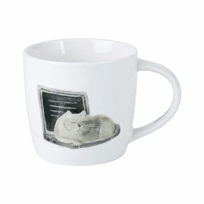 Maxwell & Williams Mug Feline Friends - Computer Cat, Cup, Porcelain, 400ml