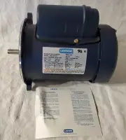 Leeson 102668.00 Gen Purpose Motor 1/2 HP 1725 RPM Single Phase M4C17FZ51 NEW