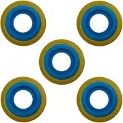 ResOne Premium Blue Viton Oxygen Regulator Yoke Washer Seals 5-Pack