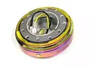 VMS RACING THIN SHORT SLIM QUICK RELEASE NEO CHROME FOR NRG STEERING WHEEL (for: Lexus)
