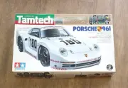 Unassembled Tamiya Tamtech 1/24 Electric Rc Car Full Set Porsche 961 Kit No.2111
