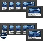 Patriot Burst Elite 480GB SSD 2.5" SATA3 6GB/s Internal SSD PC/MAC 10-PACK BULK