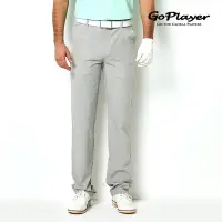 在飛比找Yahoo!奇摩拍賣優惠-青松高爾夫GoPlayer男彈性腰高爾夫長褲(淺灰) GAP