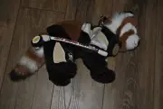 Build A Bear Pittsburgh Penguins Ice Hockey Uniform Red Panda
