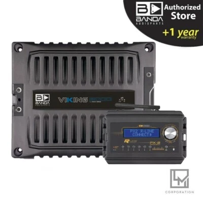 Banda Viking 8002 RMS 2 Ohm - PX2 Connect 3 Day Delivery