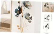 3D Wall Stickers DIY Flower Wall Decal Removable Waterproof Wall Art Decor for