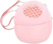 CLISPEED Hamster Shoulder Bag Portable Carrier for Small Pets Breathable Mesh Design for Squirrels Chinchillas More Lightweight Travel Pouch with Cozy Lining