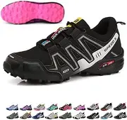 [Generic] Hike Balance Shoes Women Men, Hike Orthopedic Sneakers, Breathable Non-Slip Wide Toe Box Climbing Boots (908 Purple,9.5)