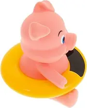 Toyvian 1PC Cartoon Animal Bath Thermometer Multi Purpose Floating for Bath Spa and Pool Safe and Fun Temperature Gauge Brown