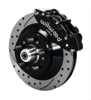 Wilwood 140-12275-D Superlite 6R Front Brake Kit 1974-1980 Mustang II Spindle Dr