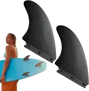 Surfing Watershed Fin - Stand up Paddle Board Surfboard Tail Set, of Left and Right Longboards & Stand up Paddle Board Tail Set for Long Board, Surfboard, Paddleboard