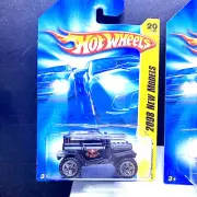 2008 Hot Wheels #20 New Models 20/40 BAD MUDDER 2 Black-Pipes/black