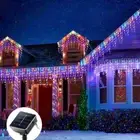 Bedroom courtyard outdoor 1PC LED solar curling pot string light 4m/13ft