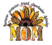 Sublimation Print Nurturer Mom Ready to Press Heat Transfer
