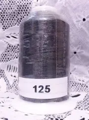 1 NEW Dark Gray #125 GUTERMANN miniking 100% polyester thread 1094 yards Spool