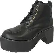 Wild Wing WWM-0003-OD50-230-BLK Motorcycle Boots, Black